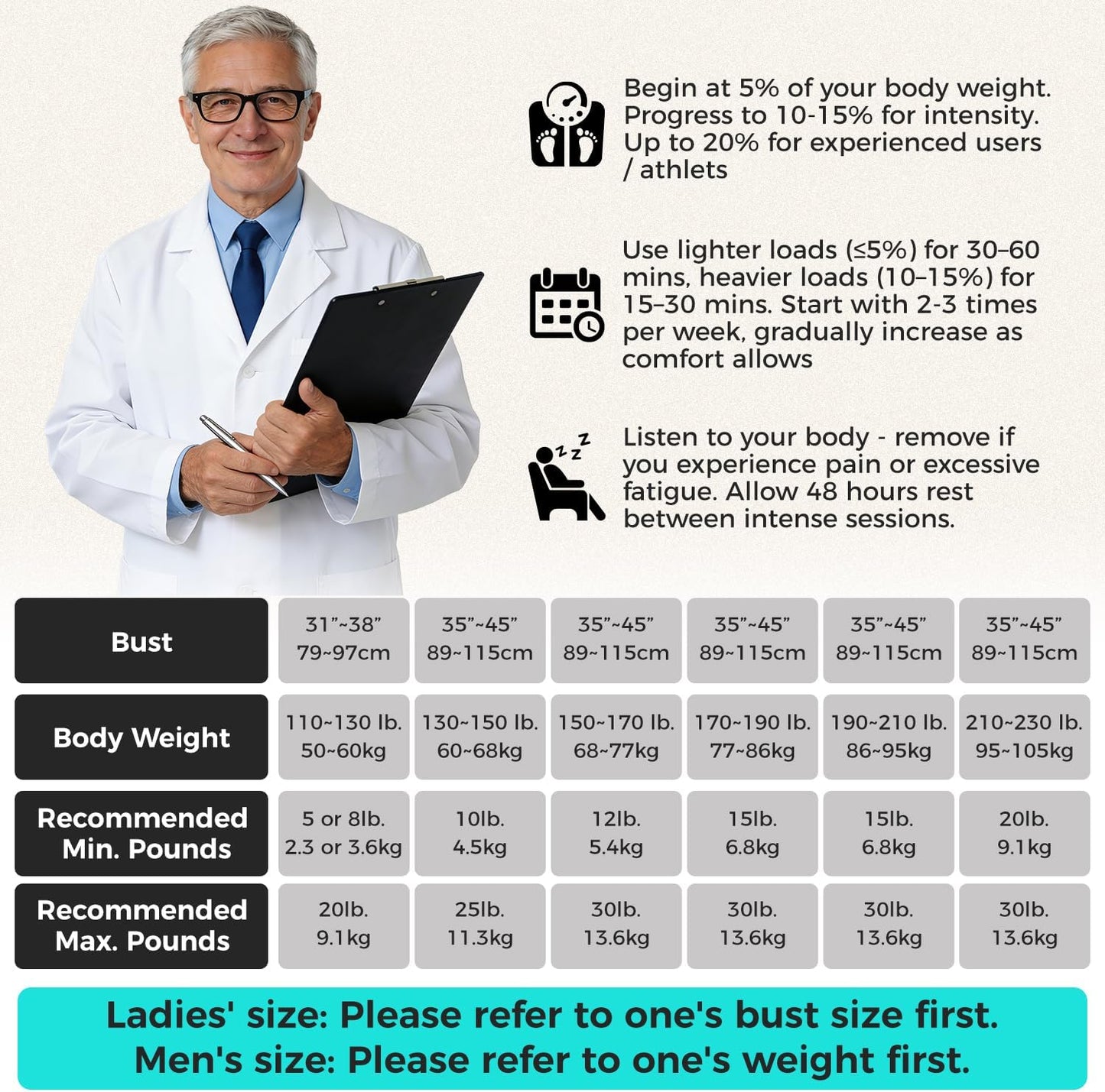 BAGAIL Weighted Vest, 5lb/8lb/10lb/12lb/15lb/20lb/25lb/30lb Weight Vest for Walking & Weight Loss, Reflective Rucking Vest with Phone Pouch for Women & Men, Home Gym & Outdoor Training