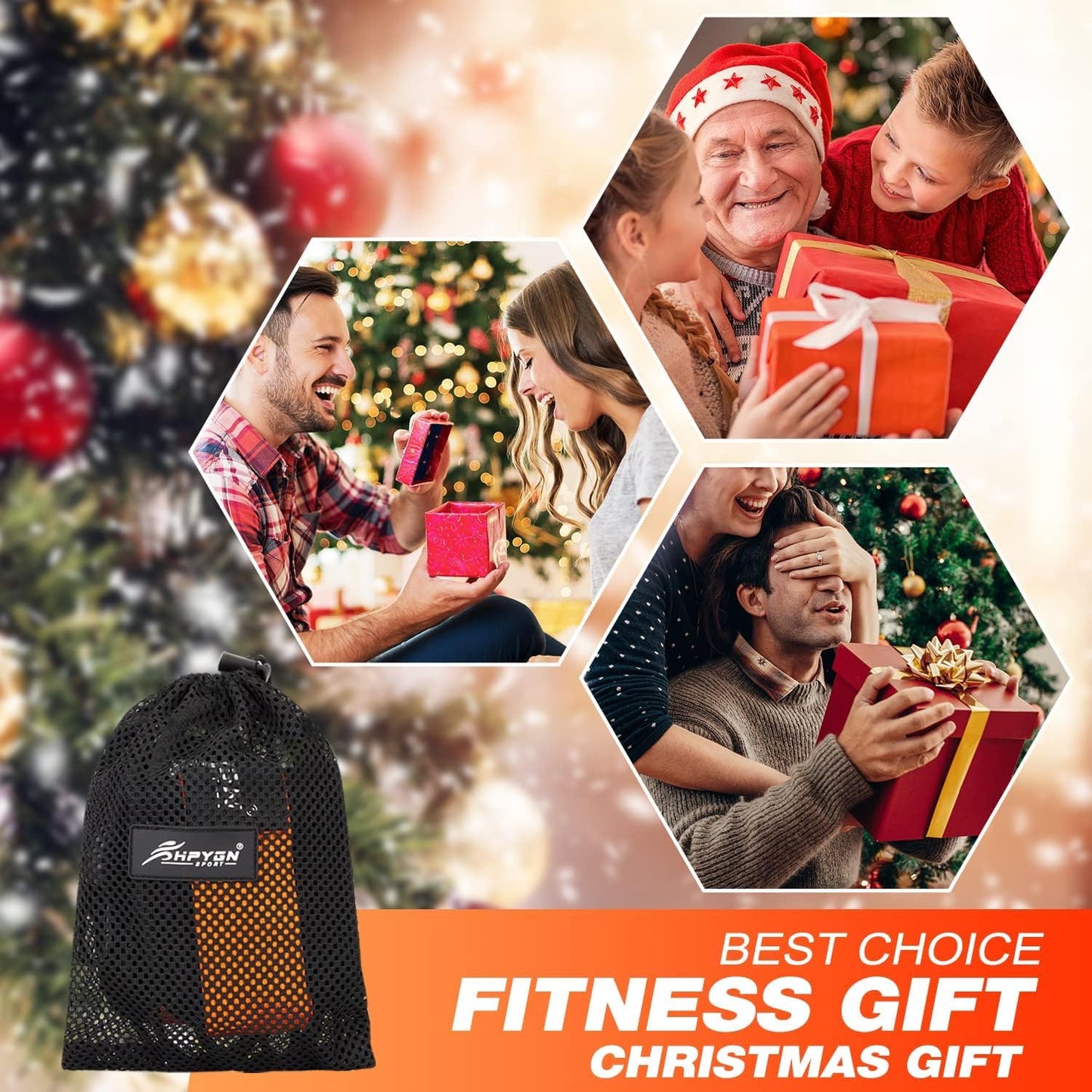 HPYGN Ankle Resistance Bands, Ankle Bands for Working Out with Cuffs, Resistance Bands for Leg Butt Training Workout Equipment for Kickbacks Hip Gluteus Training, Ankle Strap with Exercise Bands