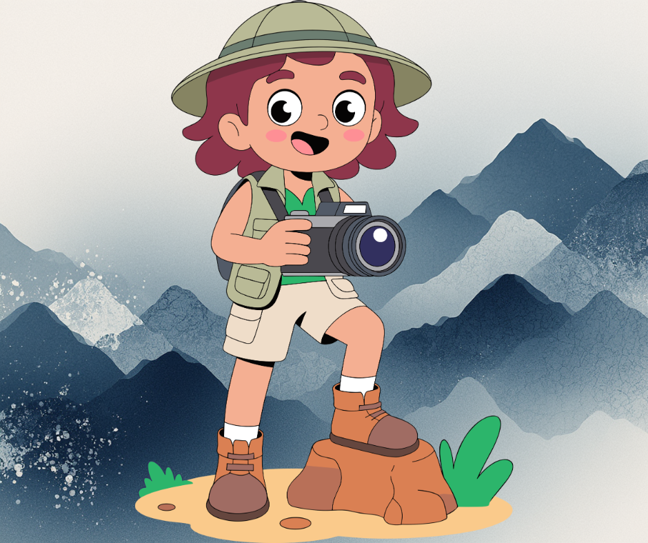 Young Photographer Exploring World - Facebook Photo