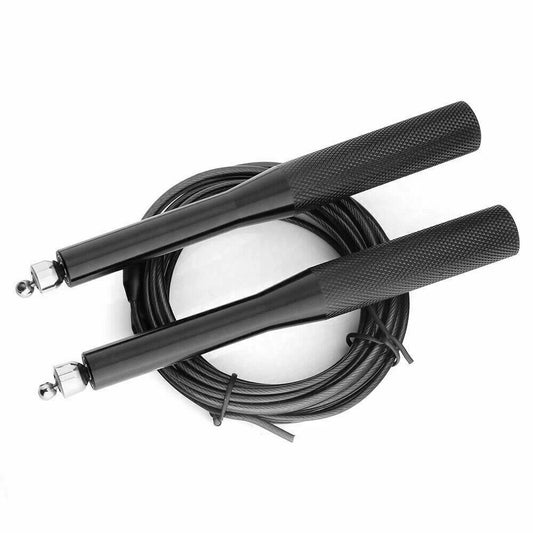 Cpokoh High Speed Jump Rope - Aluminum Steel Cable for CrossFit & Endurance Training