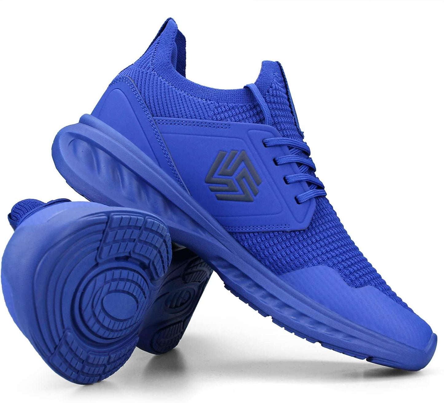 Men's Easy-On Anti-Slip, Breathable Lightweight Tennis Shoes for Training, Walking, Running, & Gym.