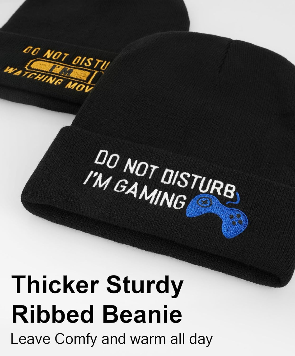 Reading Enthusiast Gifts: Book Accessories for Avid Readers - Beanie Hats for Book Lovers (Men & Women) | Under 200 characters.