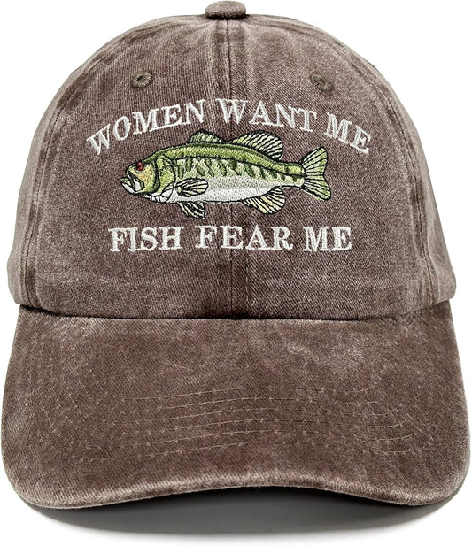 Women Find Me Attractive, Fish Fear My Approach: Hats Collection