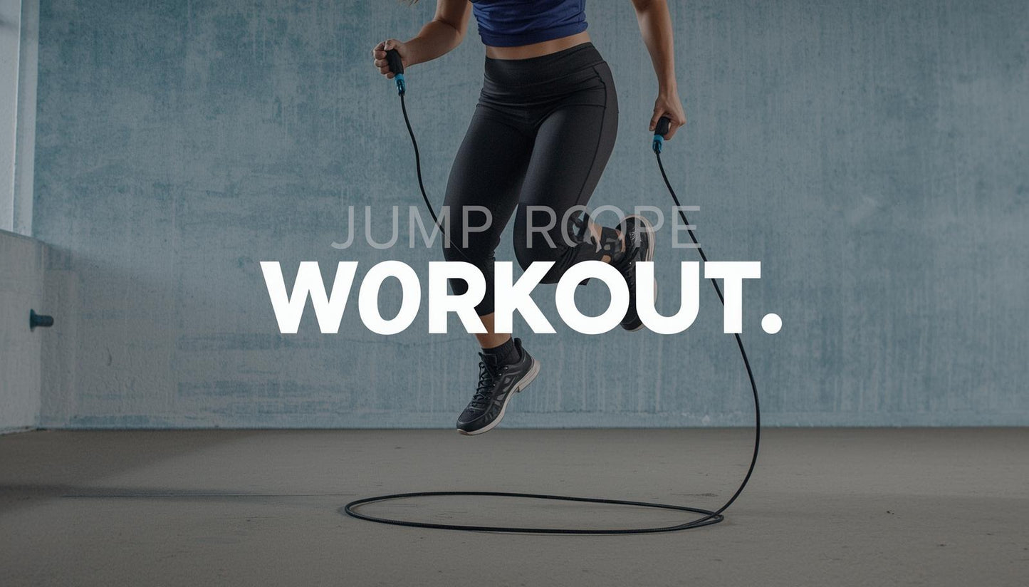 Jump Rope HIIT Workout Program - Digital Download