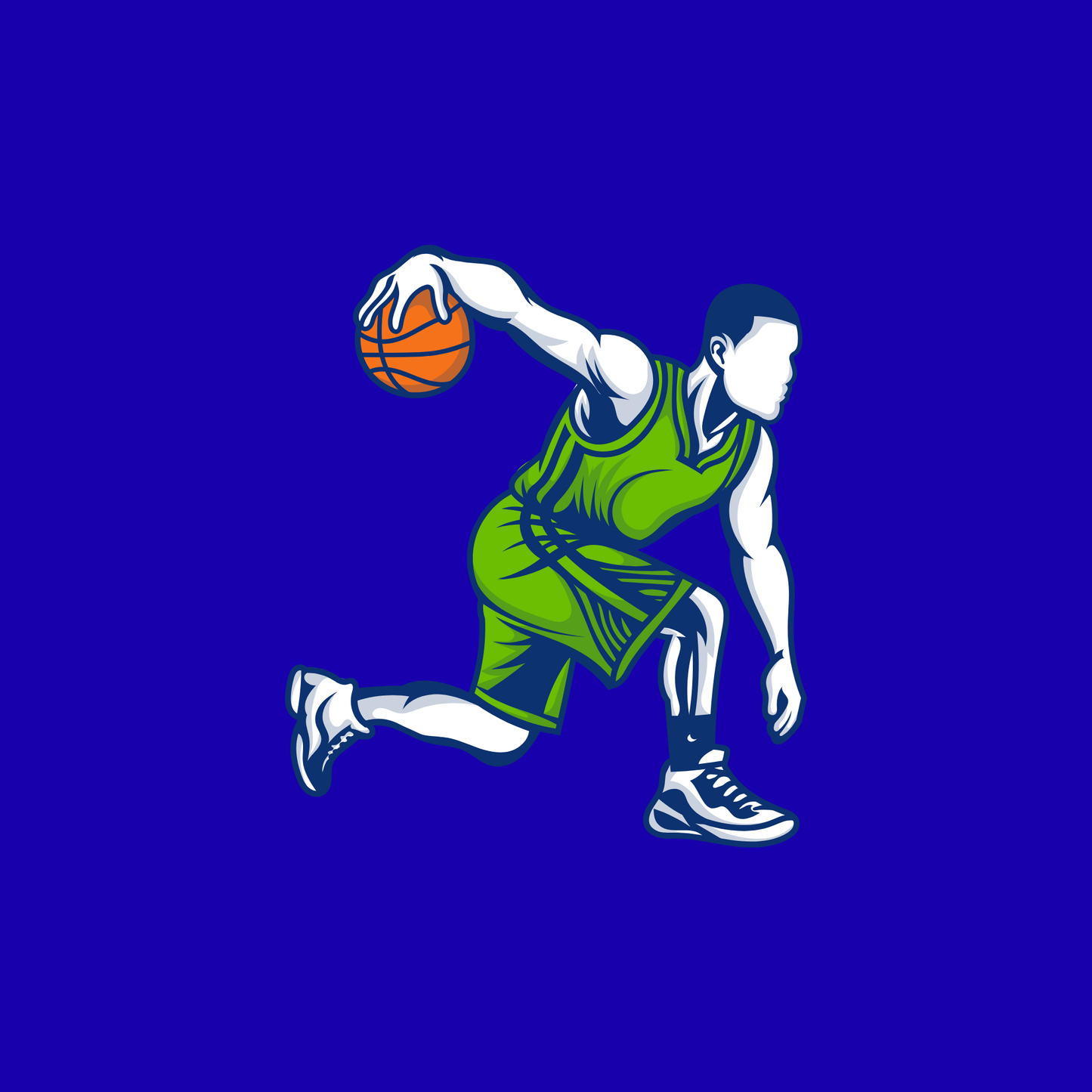 Premium Basketball Logo - Professional Design Template