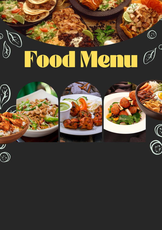 Menu Food Flyer