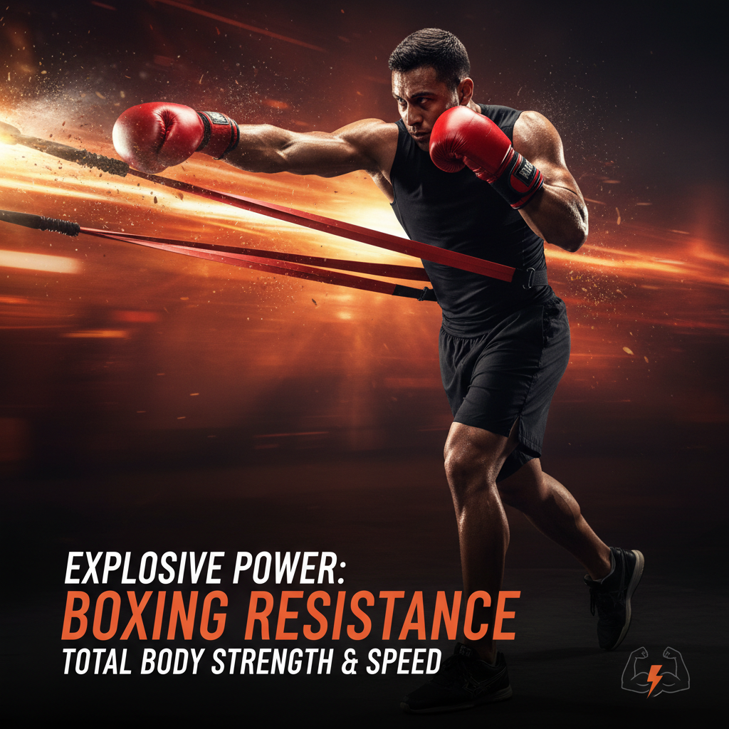 Boxing Resistance Band Workout Video