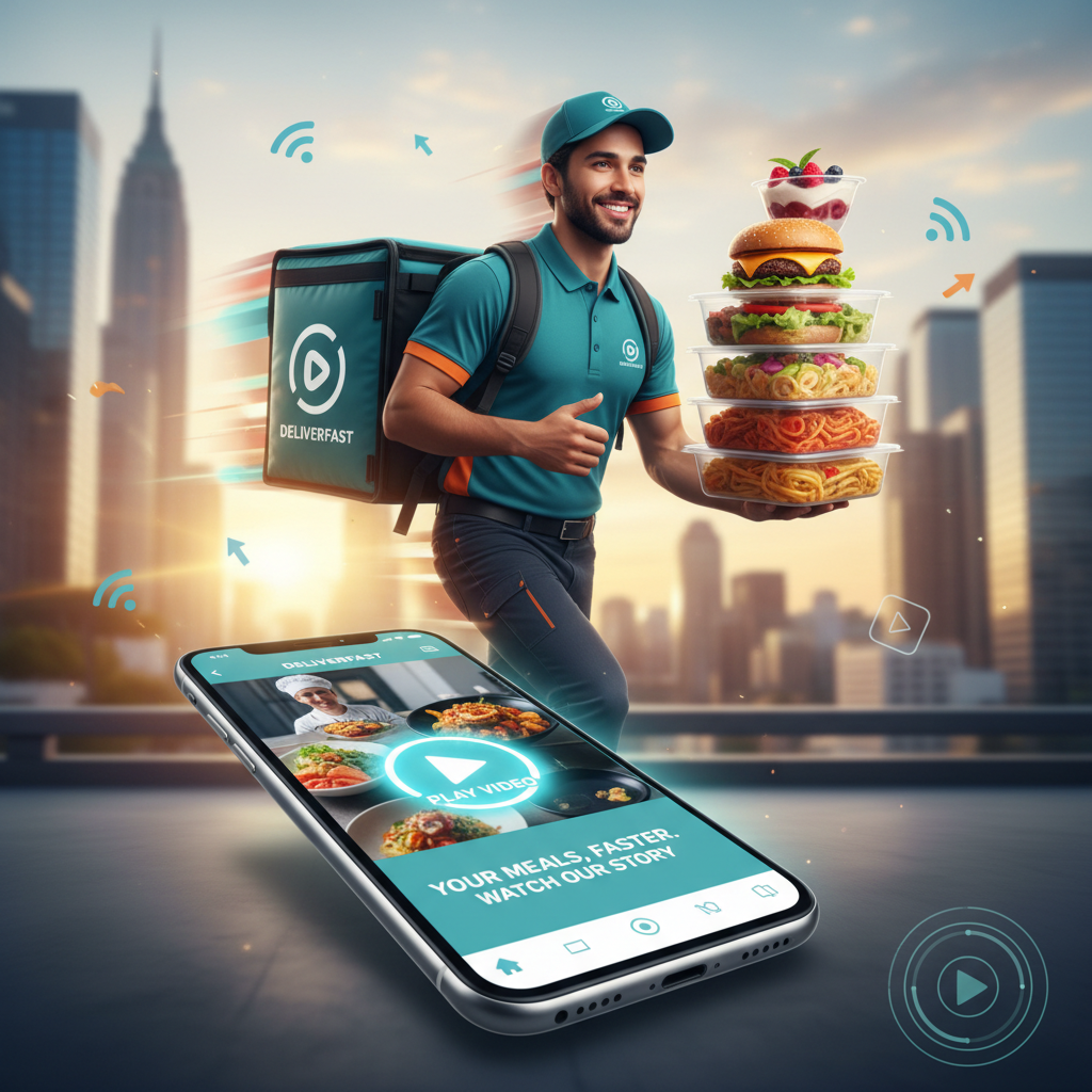 Food Delivery Service Promotion Video