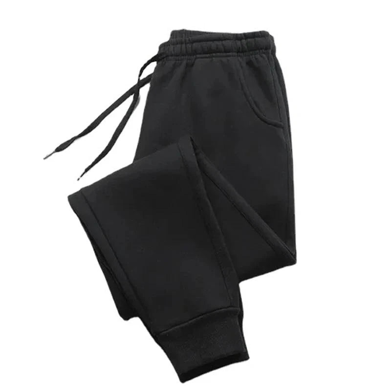 Men's Fleece Sweatpants - Winter Running Joggers & Gym Pants