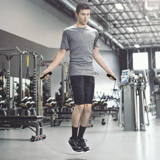 Adjustable Speed Jump Rope - Ball Bearing Skipping Rope for Boxing & Fitness Training