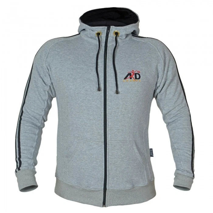 ARD CHAMPS Men's MMA Gym Zip Hoodie - Training, Boxing & Running Sweatshirt