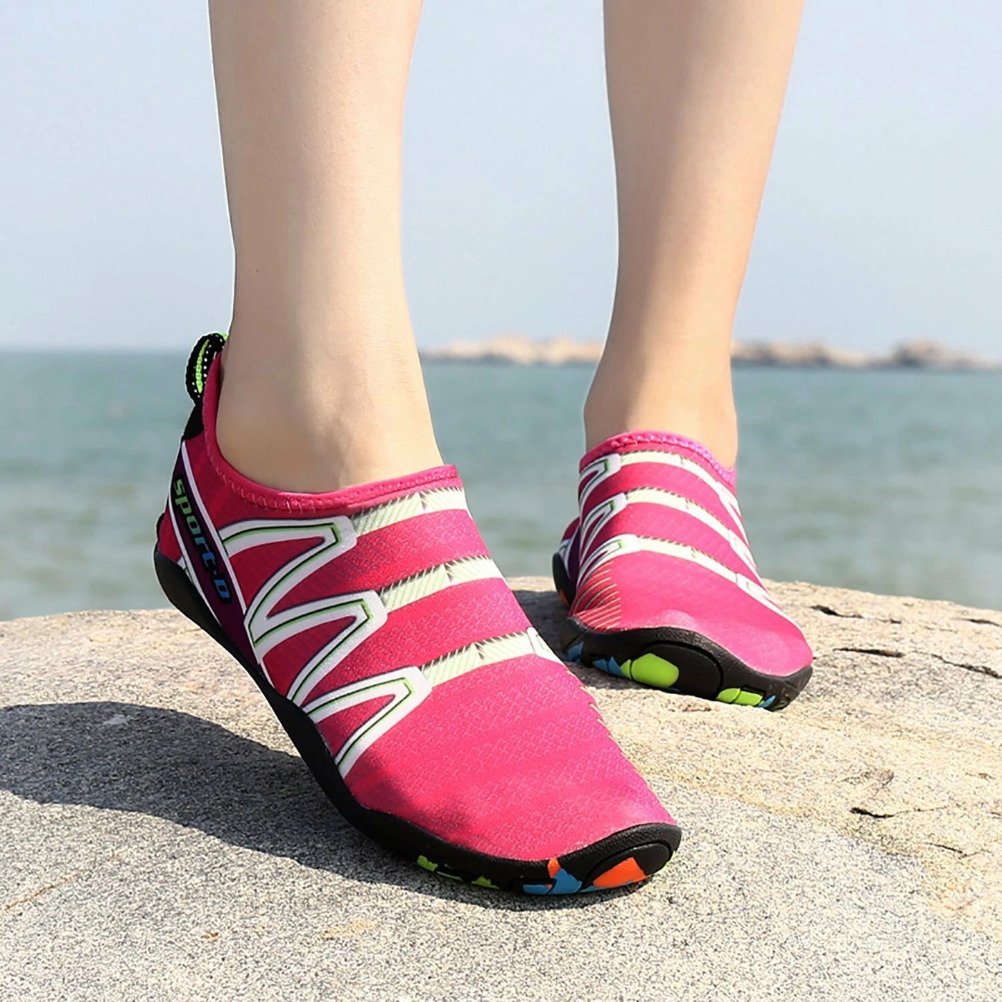 Water Shoes Quick Dry Barefoot for Swim Diving Surf Aqua Sport Beach Vacation