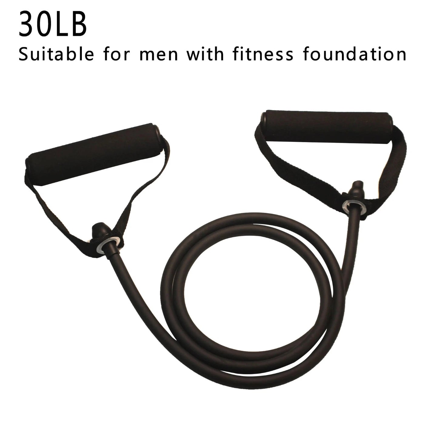 Resistance Bands With Handles Exercise Fitness Training Workout Set