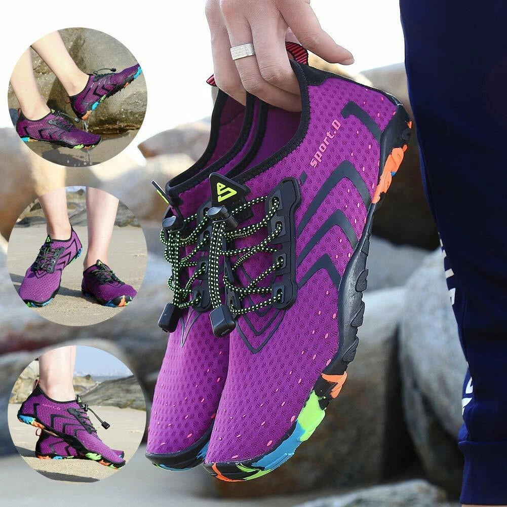 Water Shoes Quick Dry Barefoot for Swim Diving Surf Aqua Sport Beach Vacation