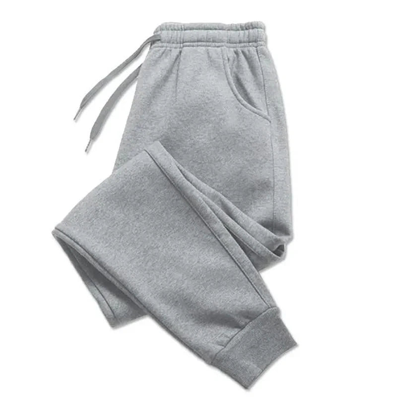 Men's Fleece Sweatpants - Winter Running Joggers & Gym Pants