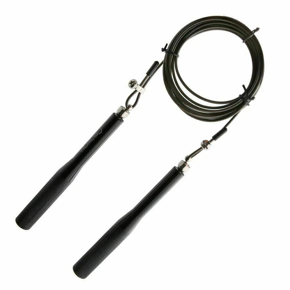 Cpokoh High Speed Jump Rope - Aluminum Steel Cable for CrossFit & Endurance Training