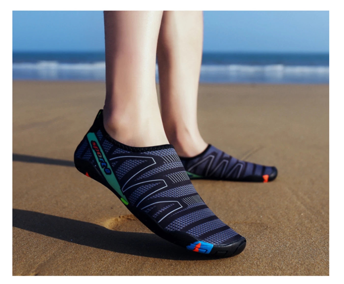 Water Shoes Quick Dry Barefoot for Swim Diving Surf Aqua Sport Beach Vacation